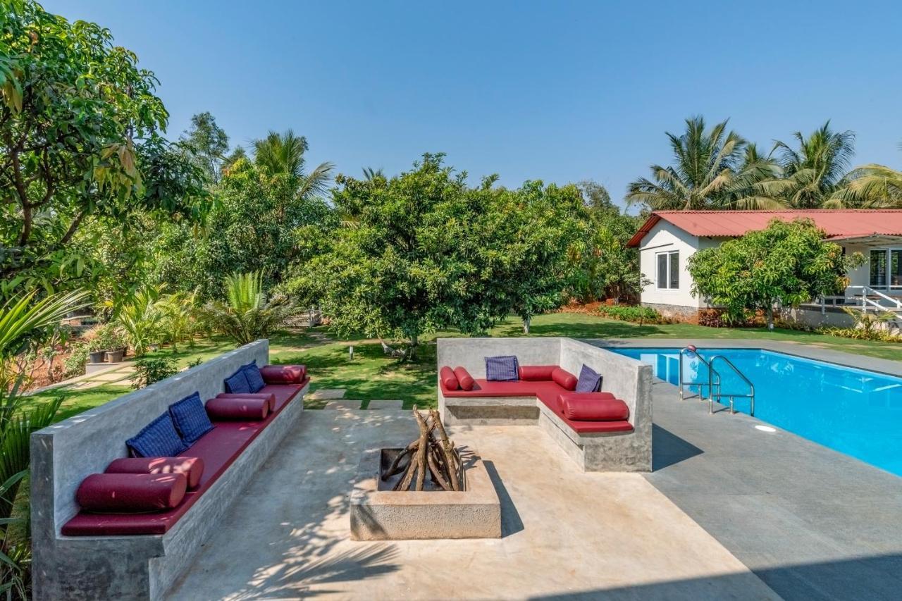Saffronstays Casa Manga, Karjat - Pet-Friendly Pool Villa Near Nd'S Film World And Saltt Exterior foto