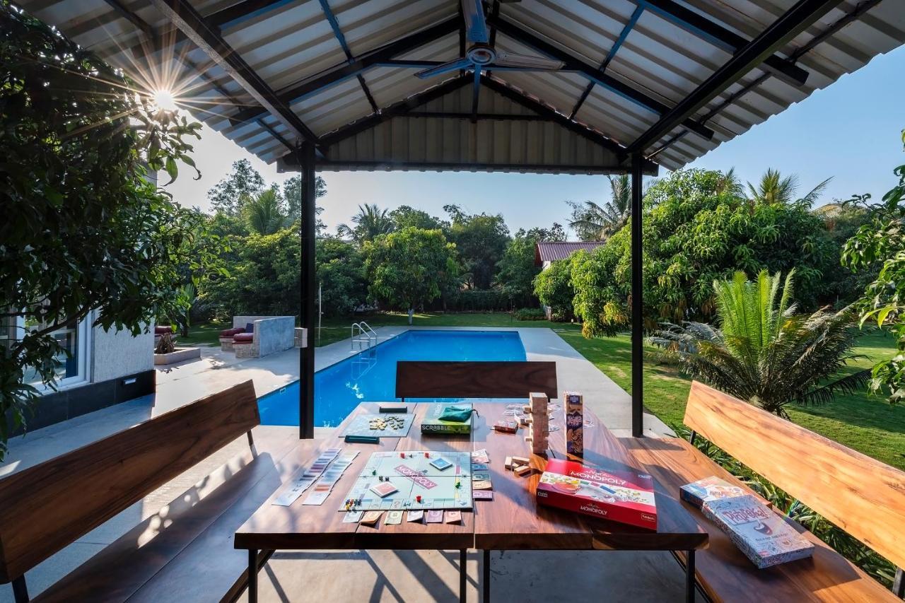 Saffronstays Casa Manga, Karjat - Pet-Friendly Pool Villa Near Nd'S Film World And Saltt Exterior foto